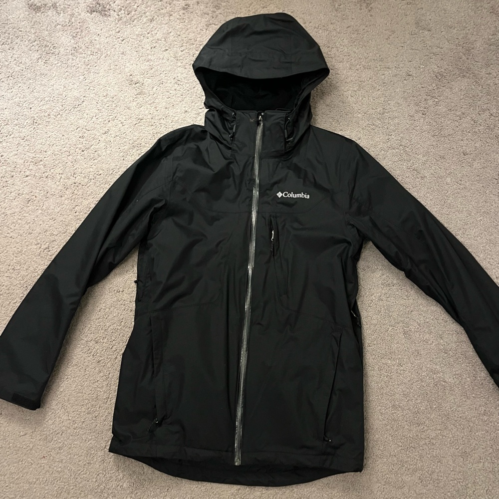 Columbia Black Interchange Jacket - image 1